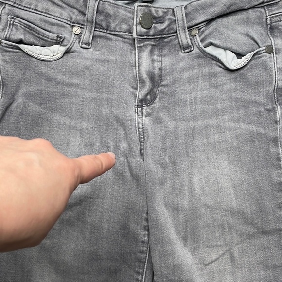 Paige Gray Soft Denim Jeans Stretch Verdugo Ultra Skinny Size 26 - Picture 6 of 13
